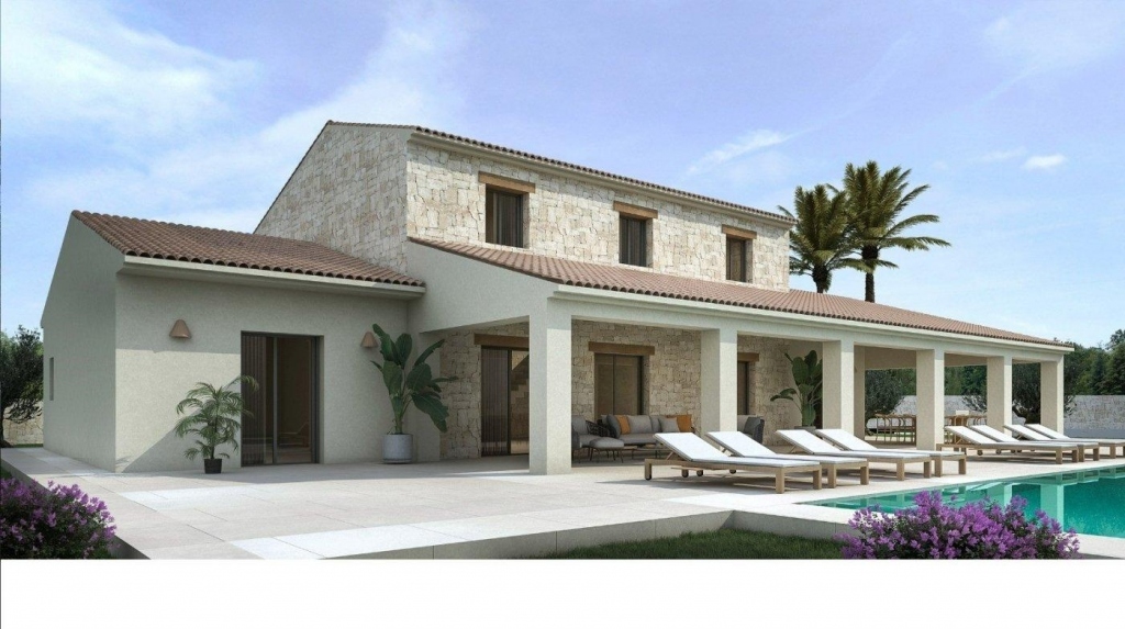 4 bed villa in Moraira