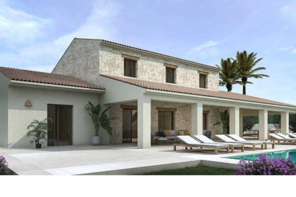 4 bed villa in Moraira