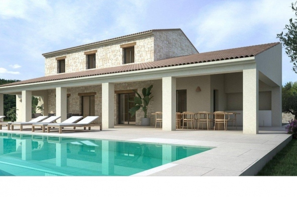4 bed villa in Moraira