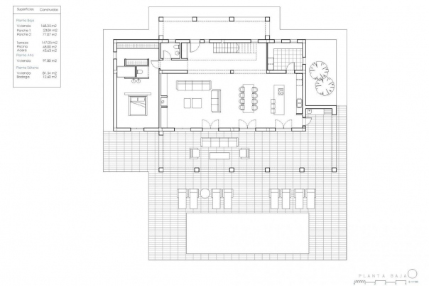 4 bed villa in Moraira