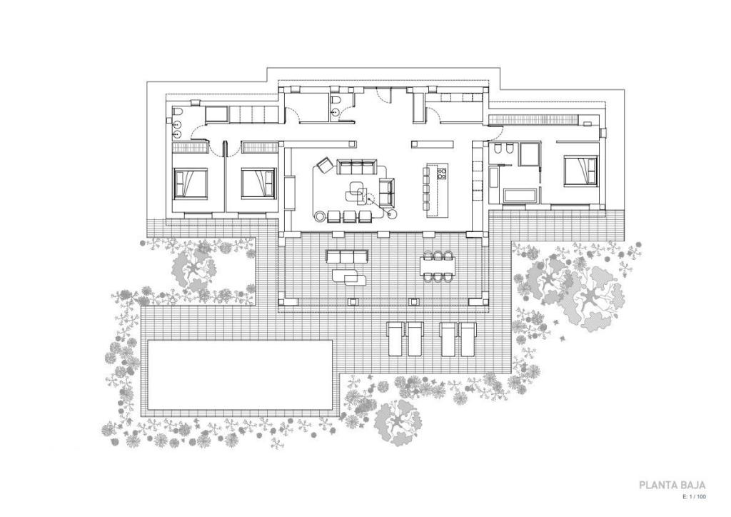 3 bed country houses - fincas in Benissa