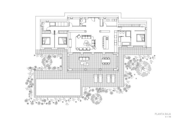 3 bed country houses - fincas in Benissa