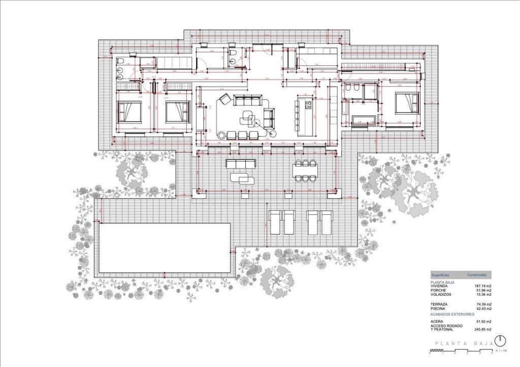 3 bed country houses - fincas in Benissa