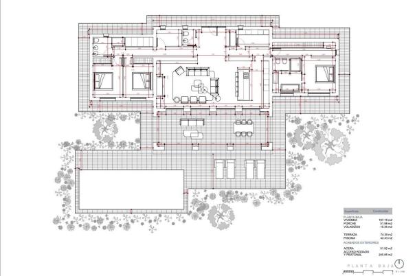 3 bed country houses - fincas in Benissa