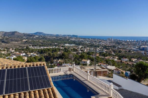 4 bed villa in Calpe