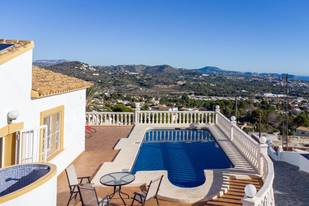 4 bed villa in Calpe