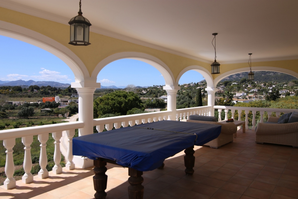 4 bed villa in Xàbia