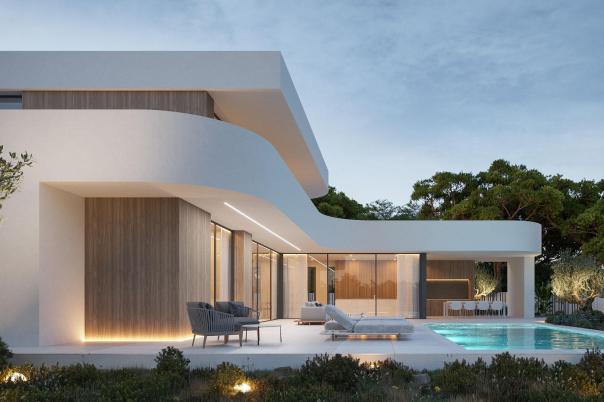 4 bed villa in Moraira
