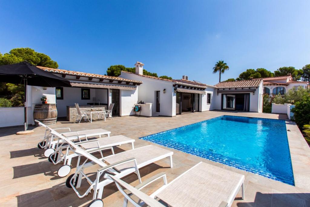 4 bed villa in Moraira