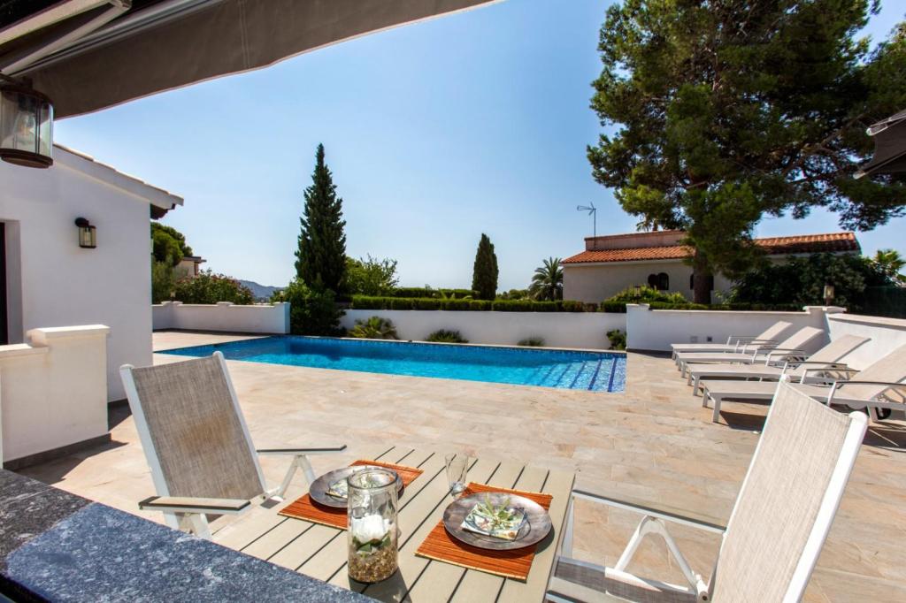 4 bed villa in Moraira