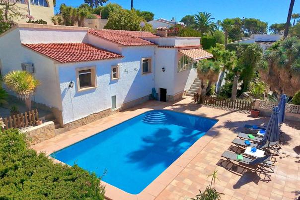 3 bed villa in Moraira