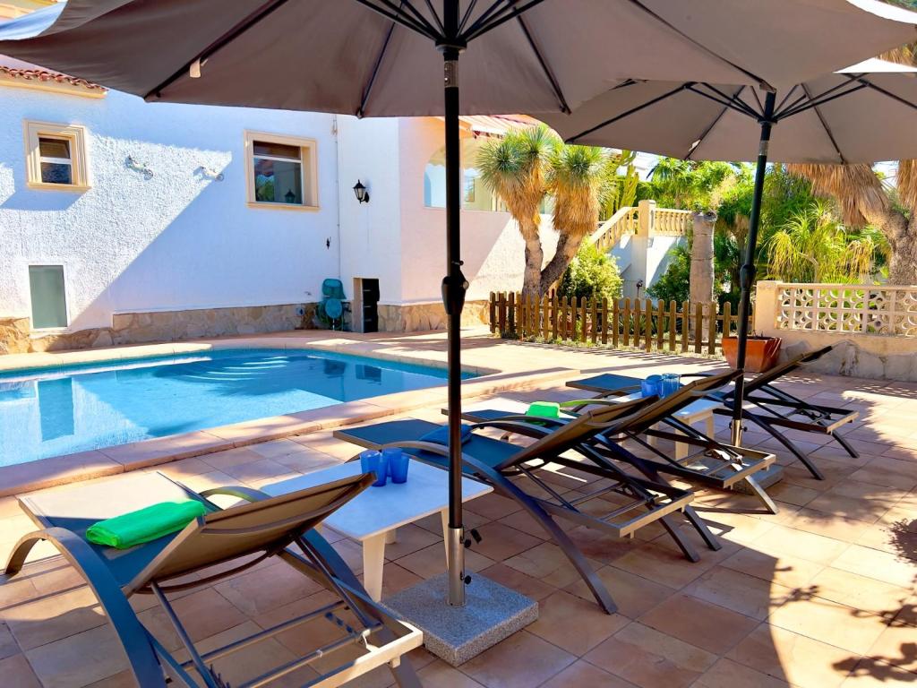 3 bed villa in Moraira