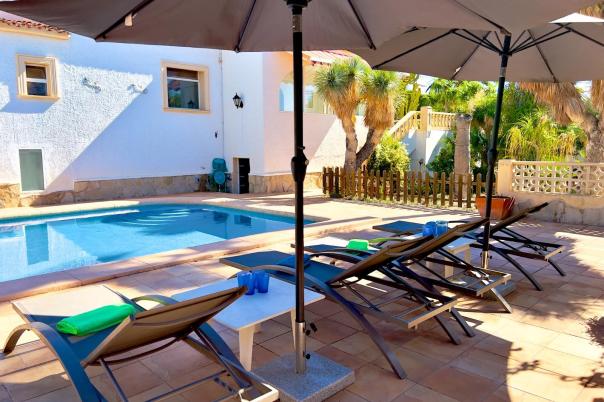 3 bed villa in Moraira