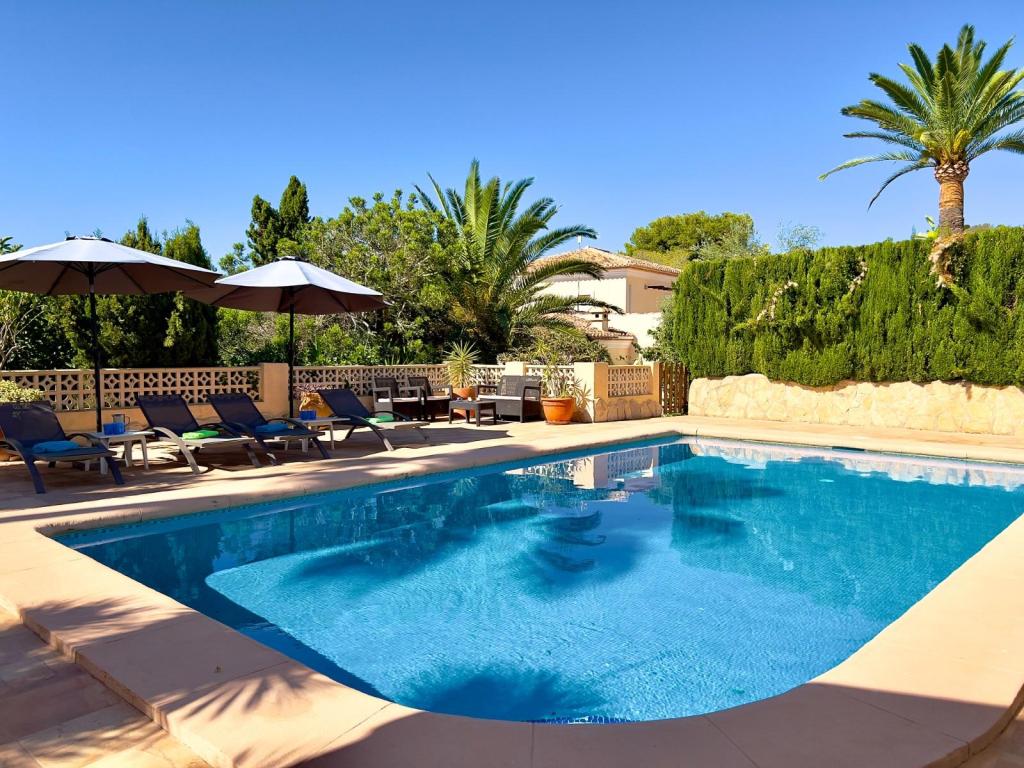 3 bed villa in Moraira