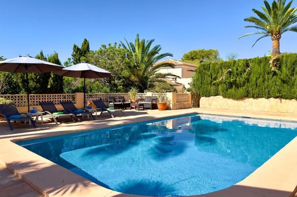 3 bed villa in Moraira