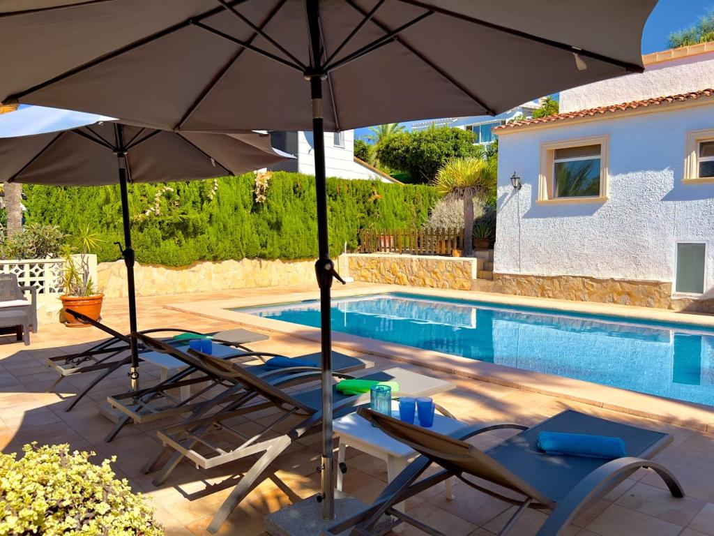3 bed villa in Moraira
