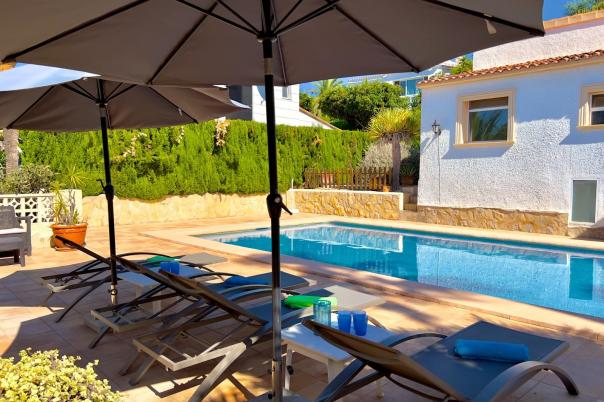 3 bed villa in Moraira