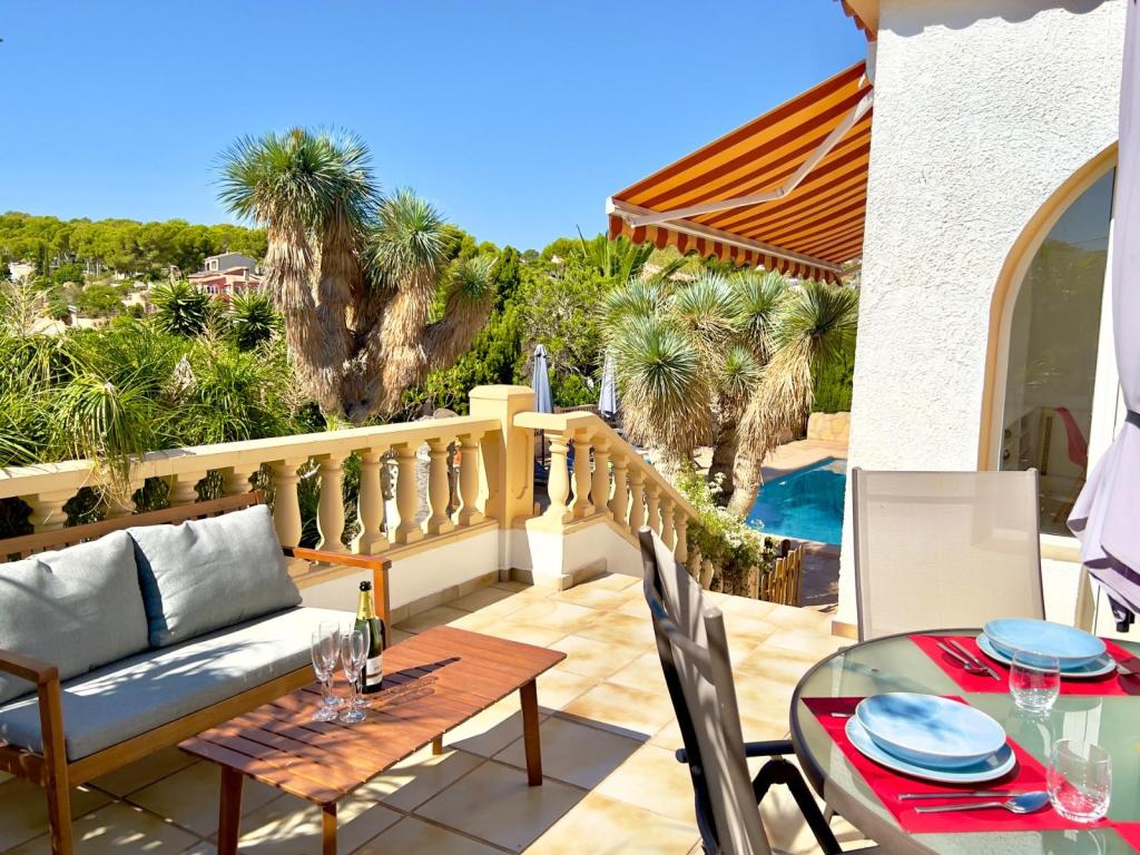 3 bed villa in Moraira