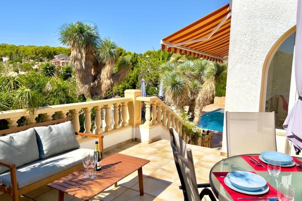 3 bed villa in Moraira