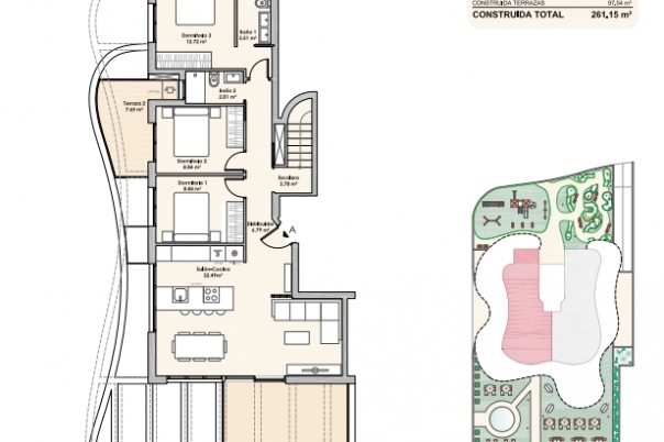 4 bed apartamento in Calpe / Calp