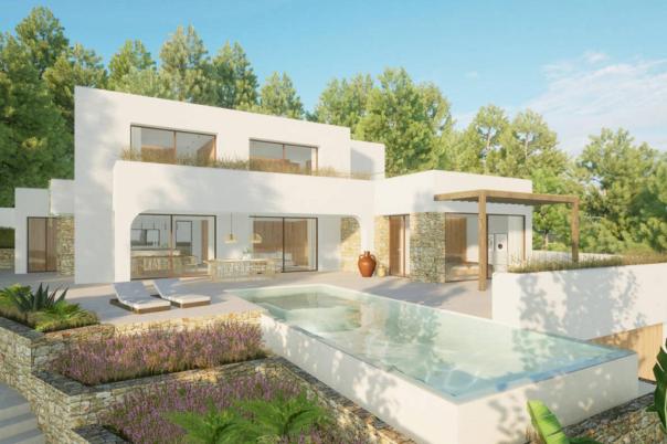 4 bed villa in Moraira
