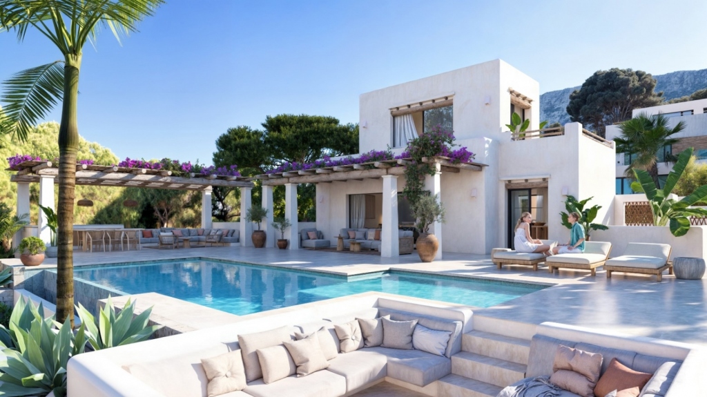 4 bed villa in Denia