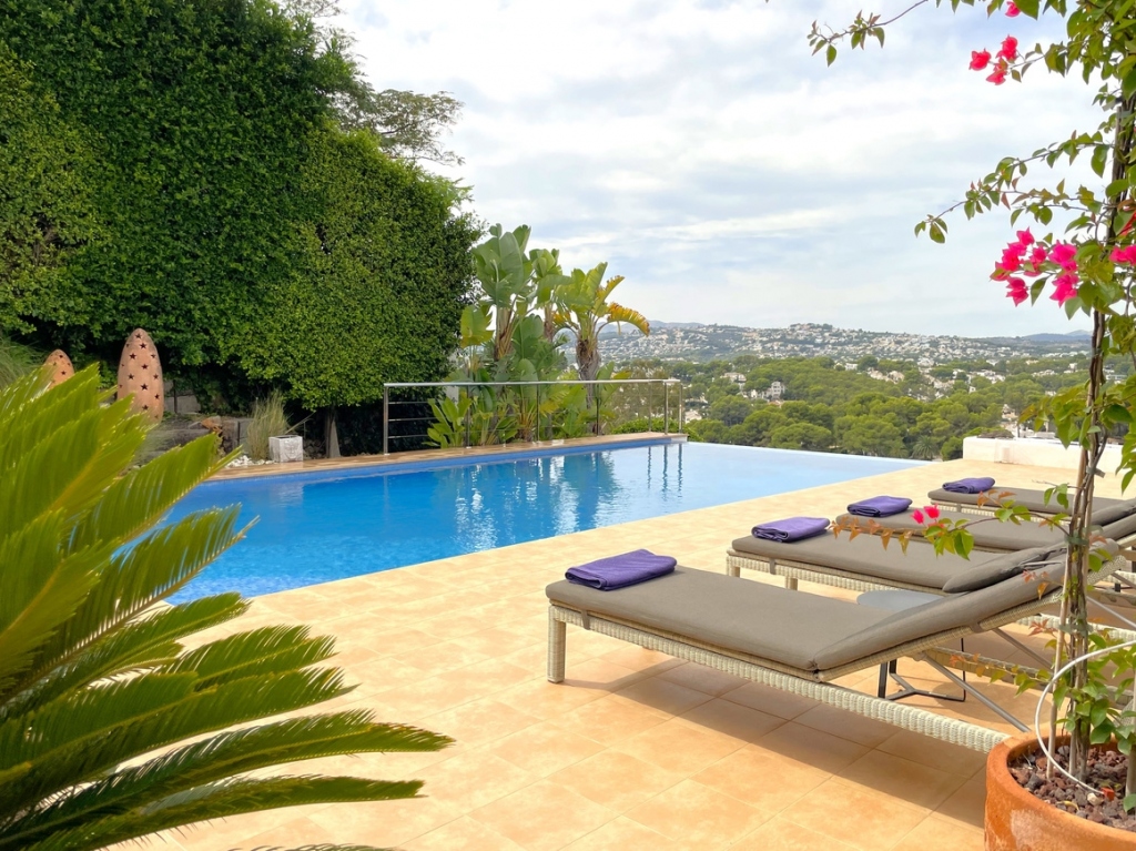 3 bed villa in Moraira