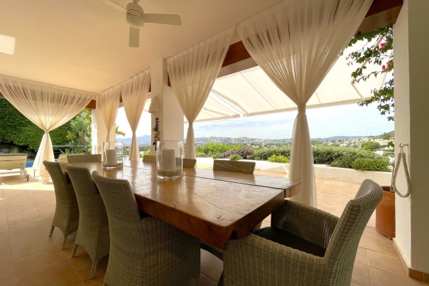 3 bed villa in Moraira