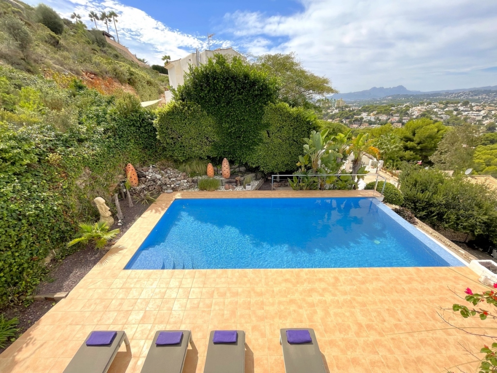 3 bed villa in Moraira