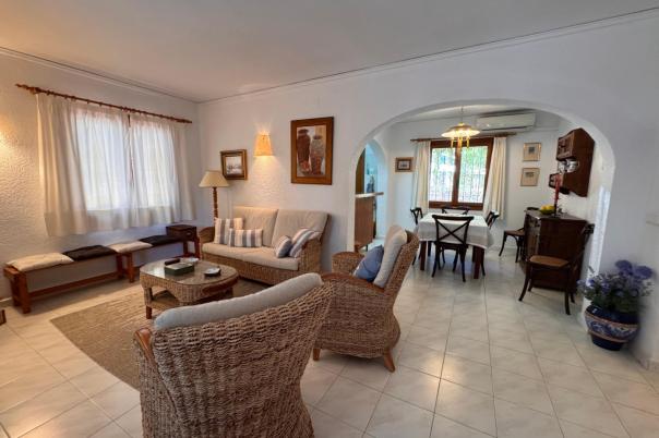 3 bed bungalow in Moraira