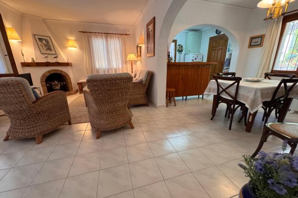 3 bed bungalow in Moraira