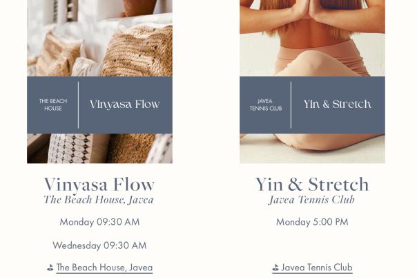 Soul & Sea Javea - Yoga with Kate Moss