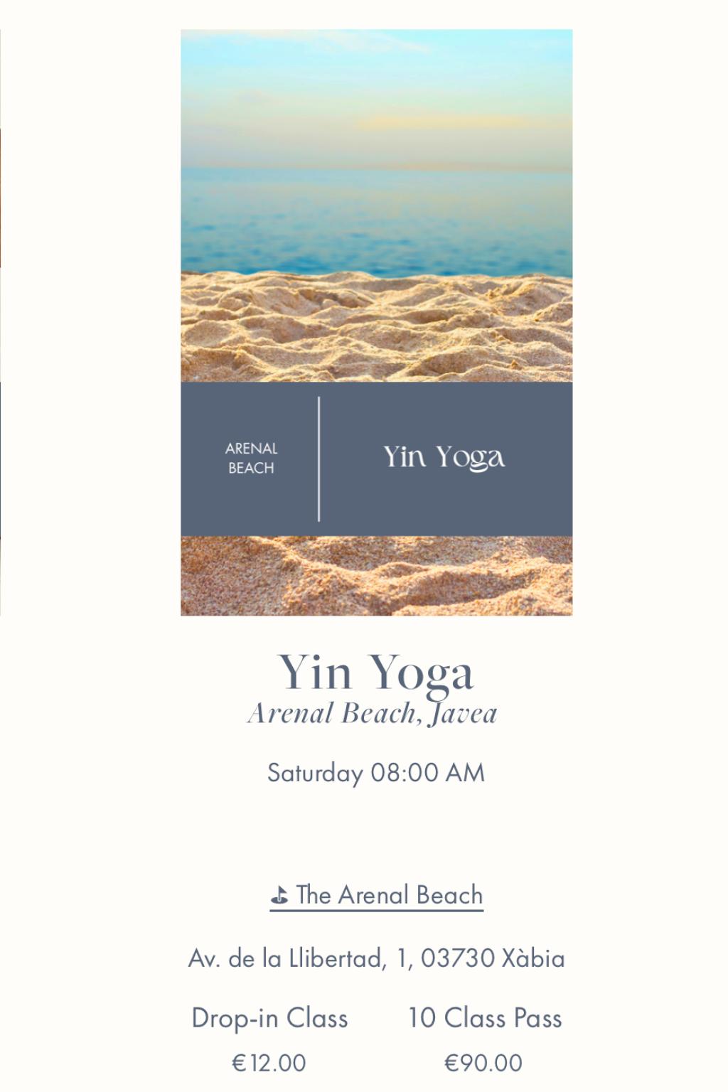 Soul & Sea Javea - Yoga with Kate Moss