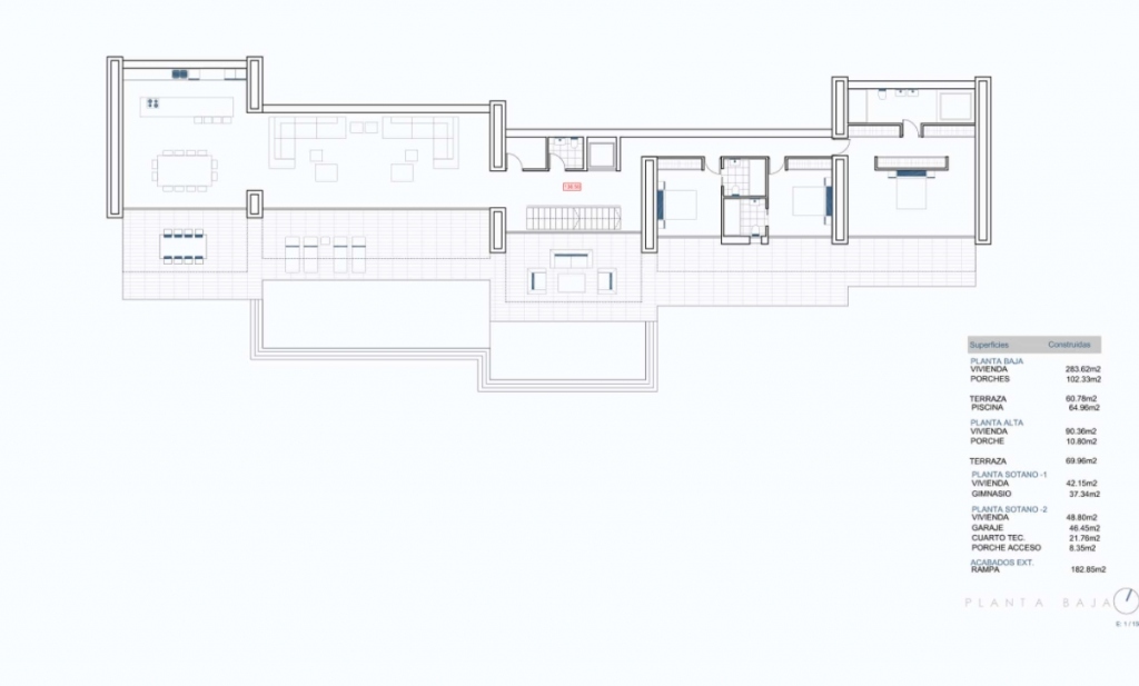 5 bed villa in Moraira
