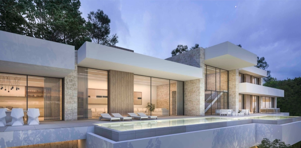 5 bed villa in Moraira