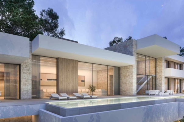 5 bed villa in Moraira