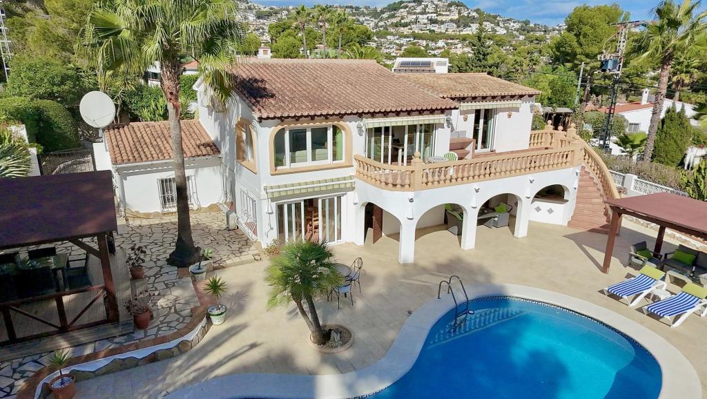 4 bed villa in Moraira