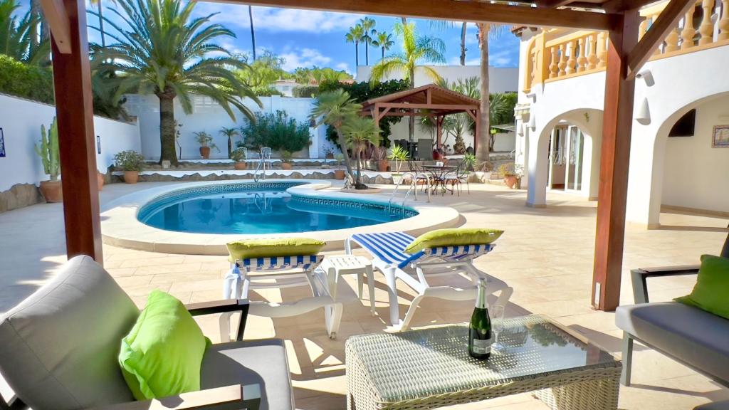 4 bed villa in Moraira