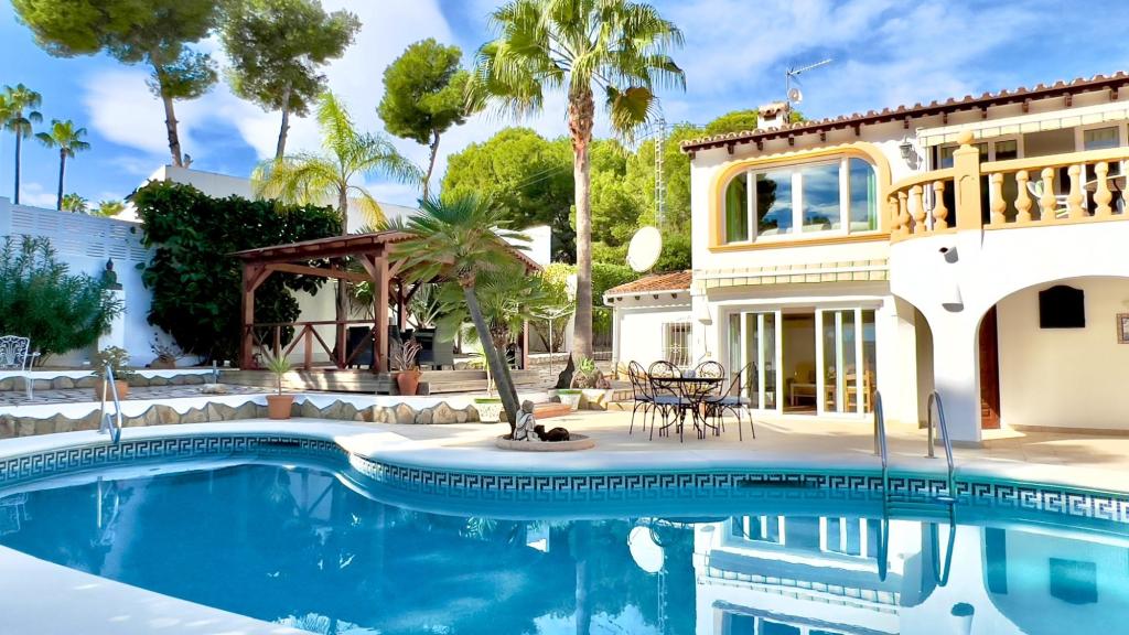 4 bed villa in Moraira