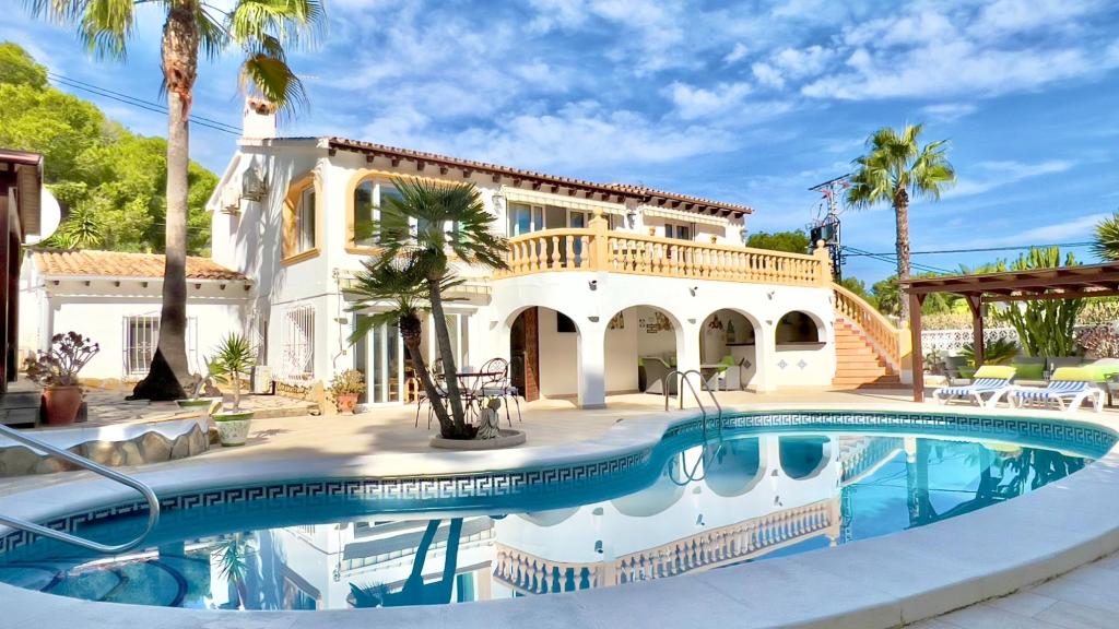 4 bed villa in Moraira