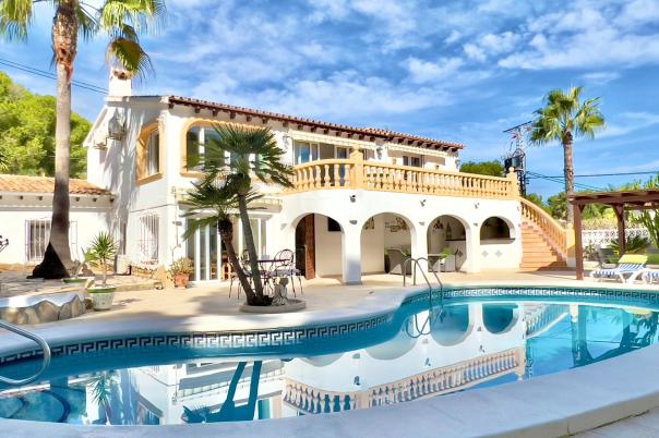 4 bed villa in Moraira