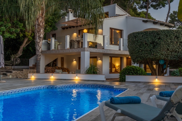 Villa Zamora Moraira - Luxury 3 bed villa For Holiday Rental in Moraira