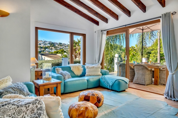 Villa Zamora Moraira - Luxury 3 bed villa For Holiday Rental in Moraira