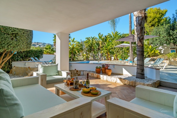 Villa Zamora Moraira - Luxury 3 bed villa For Holiday Rental in Moraira