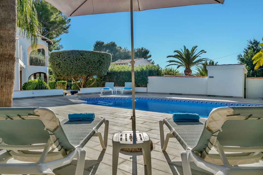 Villa Zamora Moraira - Luxury 3 bed villa For Holiday Rental in Moraira