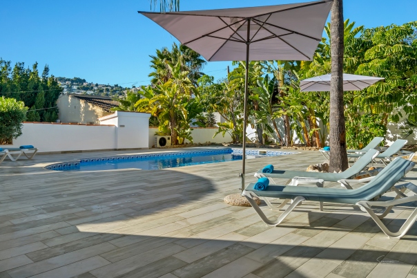 Villa Zamora Moraira - Luxury 3 bed villa For Holiday Rental in Moraira