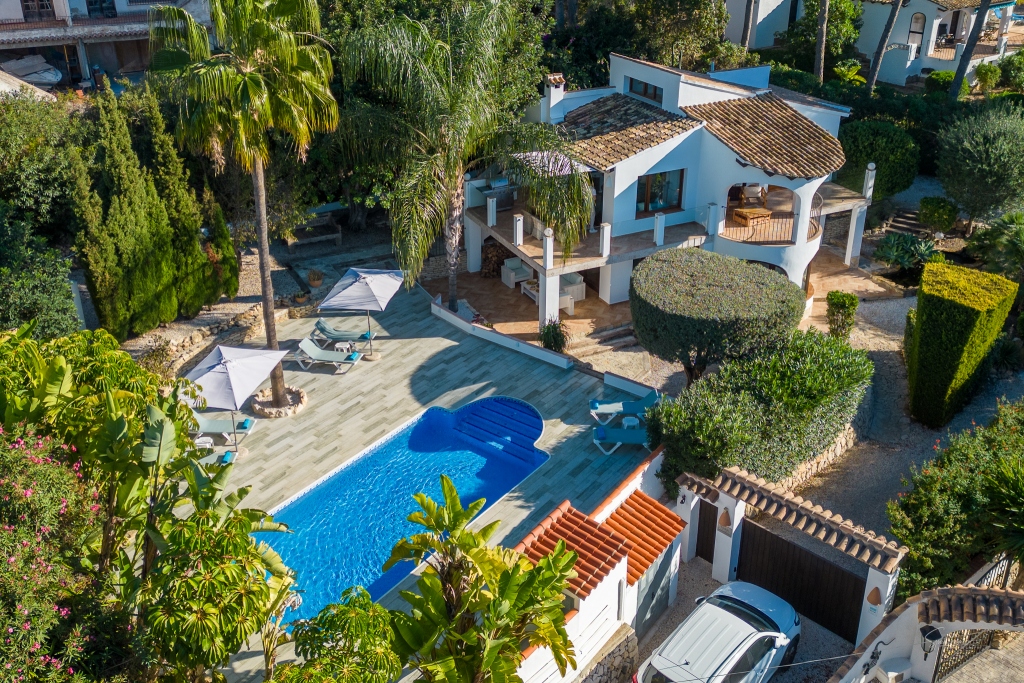 Villa Zamora Moraira - Luxury 3 bed villa For Holiday Rental in Moraira