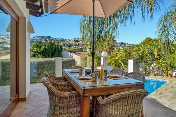 Villa Zamora Moraira - Luxury 3 bed villa For Holiday Rental in Moraira
