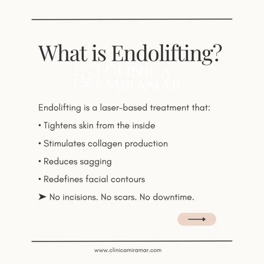 Redefine Your Face Without Surgery with Endolift at Clinica Miramar