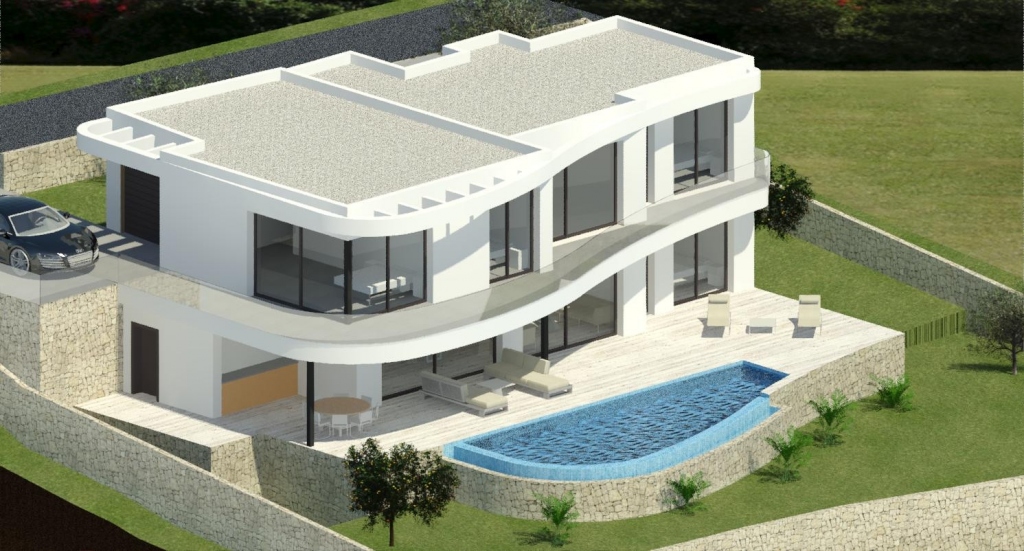 4 bed villa in Moraira